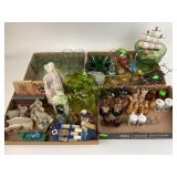 Coca-Cola glasses, hand cut crystal bell made in