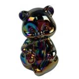 Fenton carnival glass bear