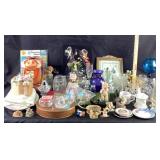 Feed me pumba , glass bowls, figurines, vases,