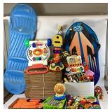 Leaps phonics, play school, vtech, fisher-price,