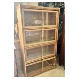 4 tier barrister bookcase. Nice piece, just needs