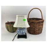 Woven baskets. Longaberger. Good condition. B