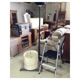 Gorilla 2 step ladder, like new. 6ft tall black