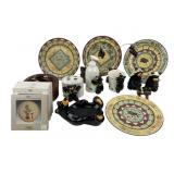 High County Lodge Collector Plates - set of 4.