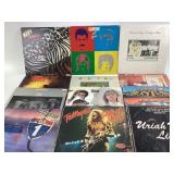 Vinyl Records: Queen, Kiss, and Boston, cheap tric