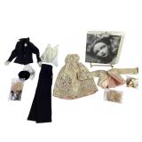 Gene Marshall Blonde Lace and Suit Ensemble, Cameo