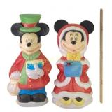 Santaï¿½s Best Mickey and Minnie Mouse blow mold