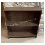 Small 2 shelf bookshelf. 30in tall x 30in wide x