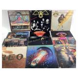 Vinyl Records: AC/DC, Styx, Aerosmith, Molly Hatch
