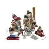 House of Hatten snowmen: fire and ice, snowman