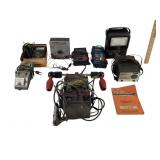 Heath kit testers and other various testers