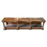 Multifunctional neoclassical wooden table. Needs