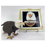 Vintage Harley Davidson Motorcyclers Eagel