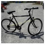 BCA Glacier 18 model black bicycle : Made in USA