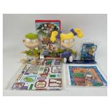 Vintage Rugrats plush nos, nos Burger King toy,