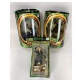 Three Lord of the Rings Action Figures by Toy Biz