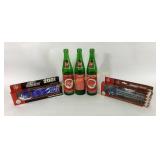 Colts Die cast semisï¿½and 7UP Cleveland Browns Bott