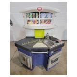 Little Tikes Purple, Gray and White Play Kitchen