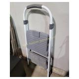 Cosco Folding Two-Step Ladder with Rubber Grip Han