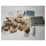 Leather working tools, including stamps