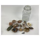 Rough rocks and fossils