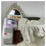 NOS twin and full mattress pads, , NOS 3 piece