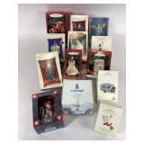 Christmas Ornaments by Hallmark and Lladro