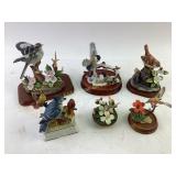 Porcelain Bird Figurines by Towle, Lenox, and Andr