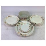 Hallï¿½s Superior Quality Dinnerware with Floral Des