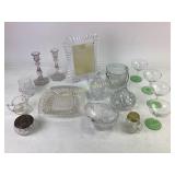 Glass Tableware and Home Decor Items