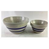 RRP Co. Roseville Ohio Stoneware Mixing Bowls with