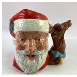 Royal Doulton Santa Claus Character Jug with Reind
