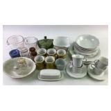 Mikasa Allura Dinnerware, Corning Ware, Glass Meas