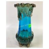 Victorian era Harrach Bohemian art glass vase,