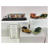 Matchbox Vintage Brewery Trucks qty. 4 and semis