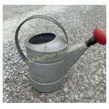 Galvanized sprinkler watering can :