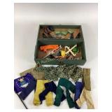 GI Joe Accessories, Green Storage Case, Clothing,