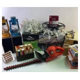 Lanterns, Gibraltar Mailbox, Hedge Trimmer, Stereo