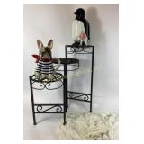 Ceramic Dog Pitcher, Penguin Thermos, Wrought Iron