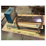 Buck Saw, Baseball Bats, Metal Tool Organizer, Dec