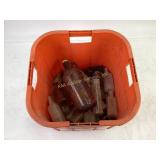 Glass Bottles and Jugs with Various Sizes and Shap