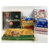 Board games: aggravation, the gingerbread man,