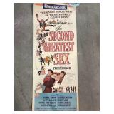 The Second Greatest Sex 1955 poster Cinema Scope