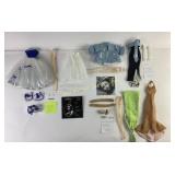 Gene Doll Outfits: Holiday Magic, Midnight Gamble,