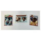 Signed Trading Cards Leroy & Dewy Selmon