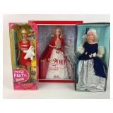 Barbie lot: 1998 Coca Cola Party Barbie Nos, 1995