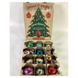 Shiny brite ornaments, in box