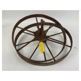 Antique Wagon Wheels qty. 2