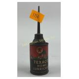 Texaco home lubricant oil can