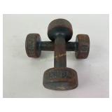 Vintage York 5 # Dumbells set